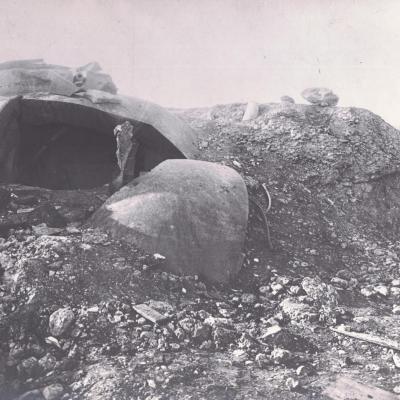 Destroyed cupola