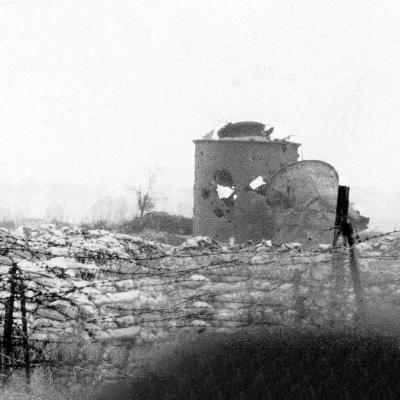 Former petrol tanks