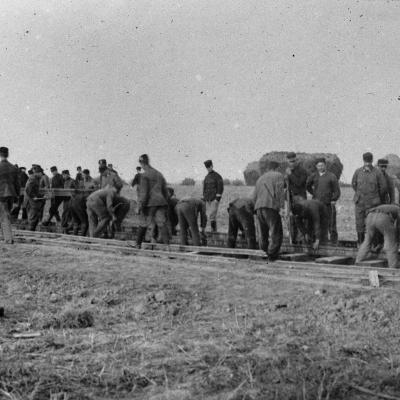 Maintenance of a a railroad track