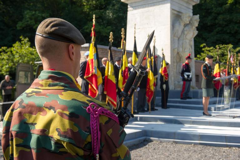 Commemoration on the military cemetery of Champion